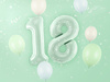 Balon foliowy Cyfra ''8'', 72cm, zieleń