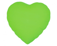 Balon foliowy Serce, fluor zielony, 18