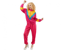 Zestaw dla kobiet Disco Lata 80’ (bluza, spodnie), rozm. M