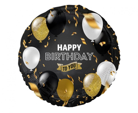 Balon foliowy Happy Birthday To You, 18 cali