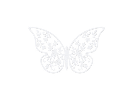 Dekoracje papierowe Motyl, 6,5 x 4cm (1 op. / 10 szt.)