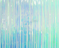Kurtyna opalizująca, błękitna, 100x200 cm