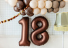 Balony Strong 30cm, Pastel Cappuccino (1 op. / 100 szt.)