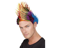 Peruka SPIKY MIKE, multikolor