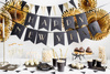 Girlanda flagietki, mix, 2,15 m