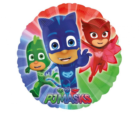 Balon foliowy 18'' - PJ Masks, zapakowany