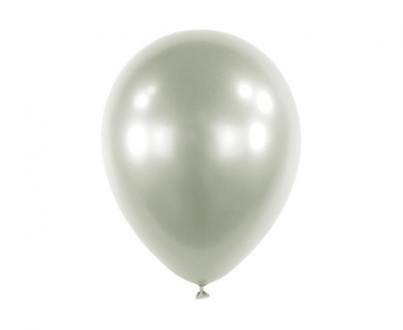 Balon 5 RND Satin Luxe Platinum, 100 szt