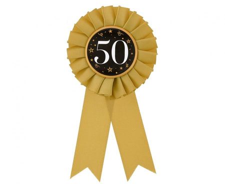 Kotylion jubileuszowy 50