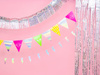 Girlanda Electric Holo - Flagietki, mix,  1,8m