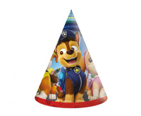 Czapeczki papierowe Paw Patrol Rescue Heroes, 6 szt.