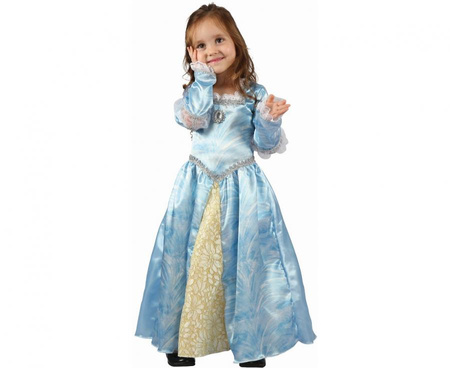 Strój dla dzieci Niebieska Księżniczka (sukienka), rozm. 92/104 cm
