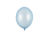 Balony Strong 12cm, Metallic Baby Blue (1 op. / 100 szt.)