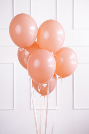 Balony Strong 30 cm, Pastel Peach (1 op. / 50 szt.)