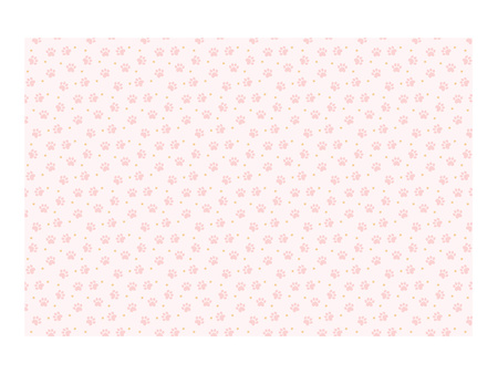 Obrus papierowy Łapki, mix, 180x120 cm