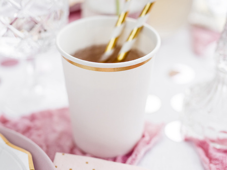 Kubeczki, biały, 260 ml (1 op. / 6 szt.)