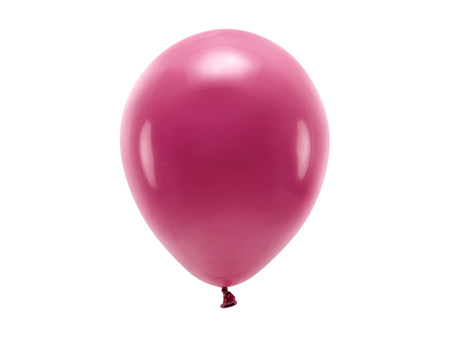 Balony Eco 26cm pastelowe, bordo (1 op. / 100 szt.)