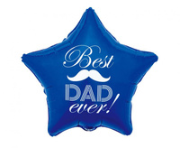 Balon foliowy Best Dad Ever, 19"