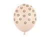 Balony 30 cm, Podkowy, alabastrowy (1 op. / 6 szt.)