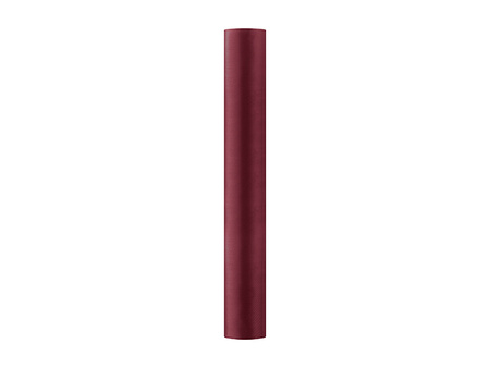 Satyna gładka, bordo, 0,36 x 9m (1 szt. / 9 mb.)