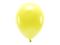 Balony Eco 30cm pastelowe, żółty (1 op. / 100 szt.)