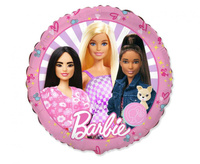 Balon foliowy 18 FX - Barbie, pakowany