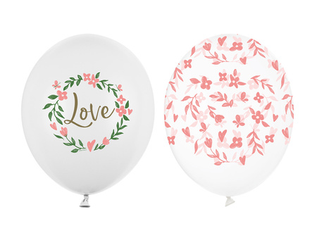 Balony 30 cm, Love, mix (1 op. / 50 szt.)