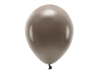 Balony Eco 30cm pastelowe, brązowy (1 op. / 10 szt.)