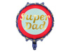 Balon foliowy Super Dad, 45 cm, mix