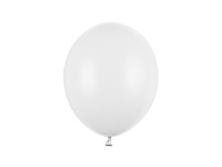 Balony Strong 27cm, Pastel Pure White (1 op. / 100 szt.)