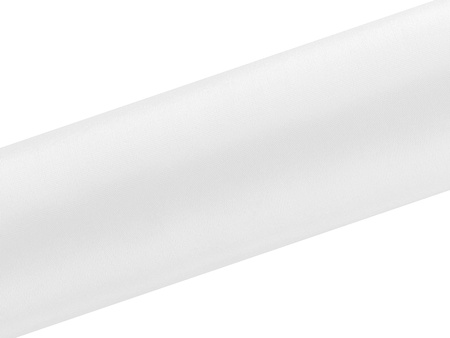 Satyna gładka, biały, 0,16 x 9m (1 szt. / 9 mb.)