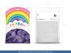 Balony Rainbow 30cm metalizowane, fiolet (1 op. / 100 szt.)