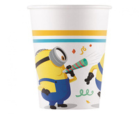 Kubeczki papierowe  Minions Rise of Gru, 200ml, 8 szt. (papier FSC)