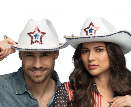 Kapelusz kowbojski Rodeo gwiazda USA
