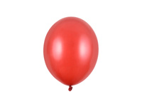 Balony Strong 23cm, Metallic Poppy Red (1 op. / 100 szt.)