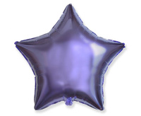 Balon foliowy 18" - "Gwiazda" (liliowa)