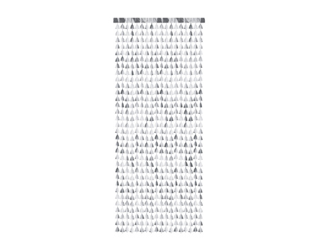 Kurtyna - Choinka, srebrny, 100x245 cm