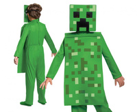 Strój Creeper Classic (kombinezon) - Minecraft (licencja), rozm. S (4-6 lat)