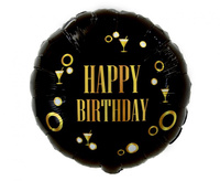Balon foliowy Happy Birthday , 18 cali