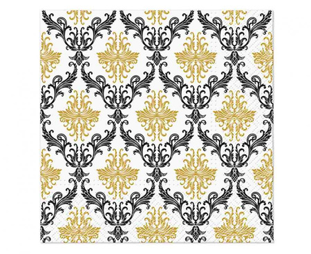 Serwetki papierowe Royal Ornament gold, 20szt.