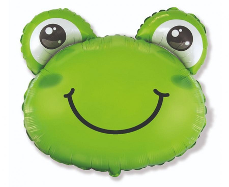 Balon foliowy 24 cale - Żabka (zielona)
