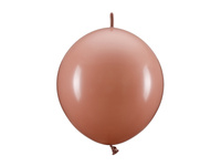 Balony z łącznikiem, 33 cm, brudny róż (1 op. / 20 szt.)