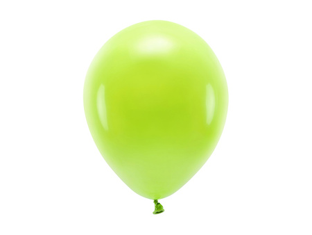 Balony Eco 26cm pastelowe, zielone jabłuszko (1 op. / 100 szt.)