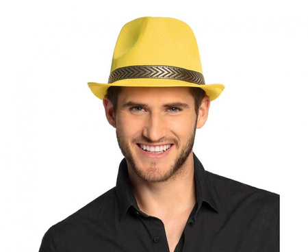 Kapelusz Funky, żółty