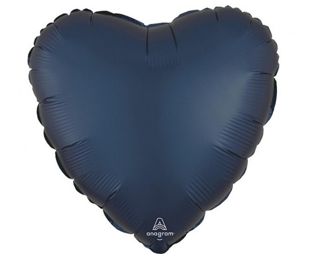 Balon foliowy 18" serce True navy