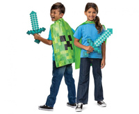 Zestaw Minecraft (licencja), (miecz, peleryna), rozm. uniw.