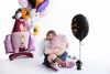 Balon foliowy Nawiedzony Dom, 89,5x116,5 cm, mix