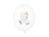 Balony 30 cm, Gołąb, Crystal Clear (1 op. / 6 szt.)