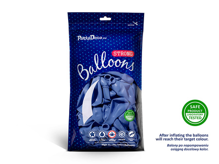 Balony Strong 27 cm, Pastel Navy Blue (1 op. / 100 szt.)