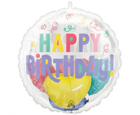 Balon foliowy Insider Pastel confetti birthday