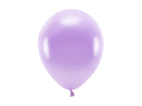 Balony Eco 26cm metalizowane, lawenda (1 op. / 10 szt.)